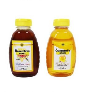 Private Reserve and Wildflower Honey - 16 Oz - Queen Bris Honey