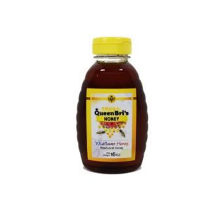 Wildflower Honey - 16 oz bottle - Queen Bris Honey