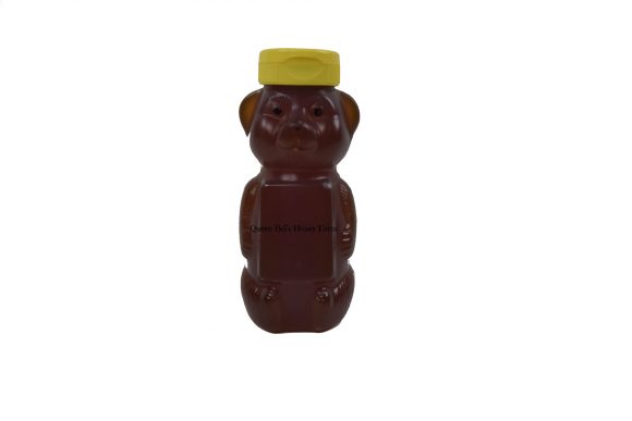 Wildflower - 12 Oz Honey Bear - Watermark - Queen Bris Honey